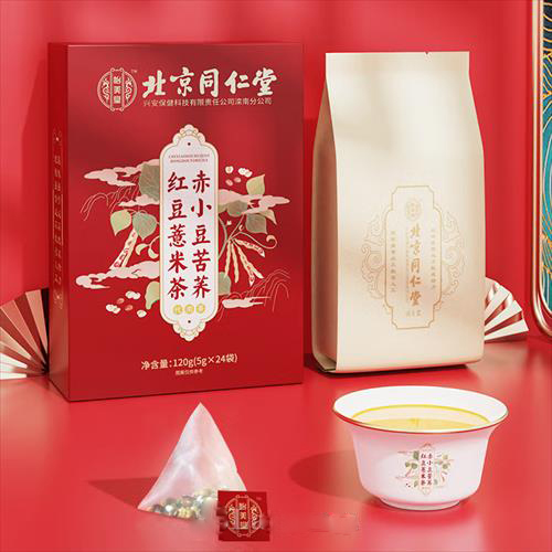 北京同仁堂赤小豆苦荞红豆薏米茶